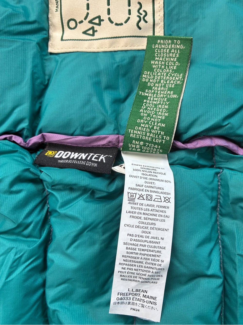 LL Bean Toddler Puffer Jacket - Picture 11 of 13